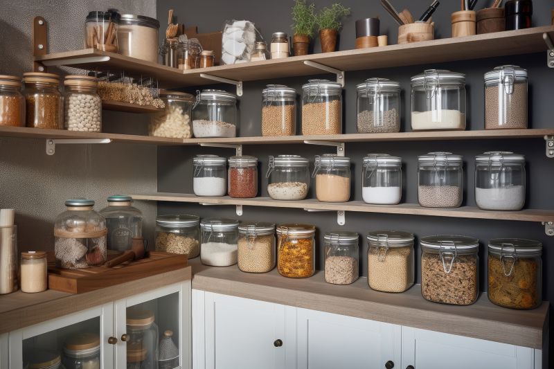 Elegant Pantry and Storage Solutions